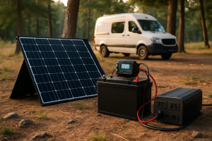 camping solar power station