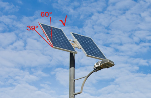 Solar street light