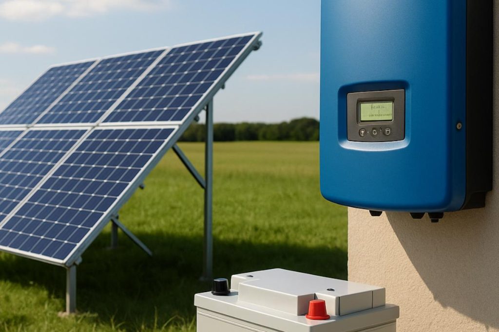 Solar-Powered Electric Fence