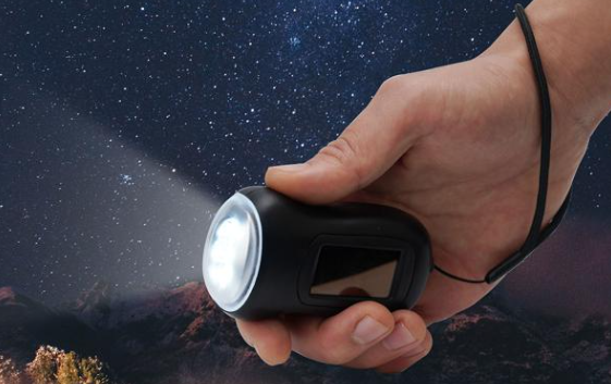 solar energy flashlight