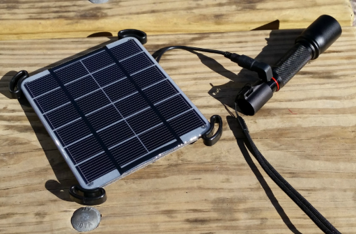 Solar torch