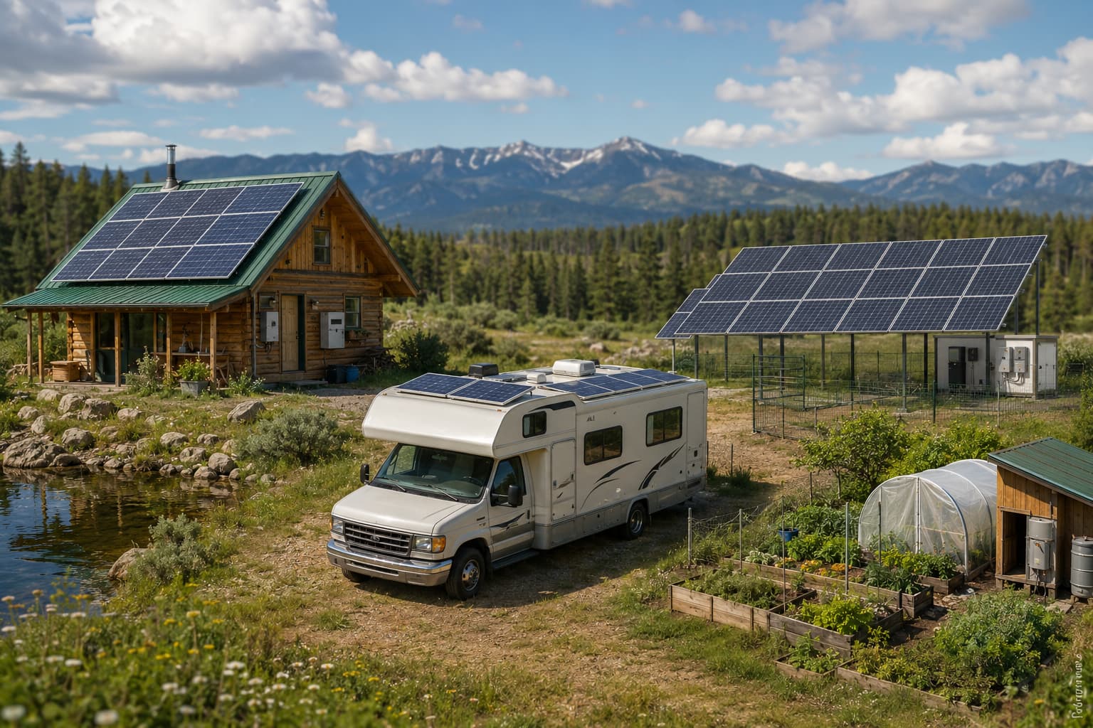 Solar Panels for Off Grid Living in an RV