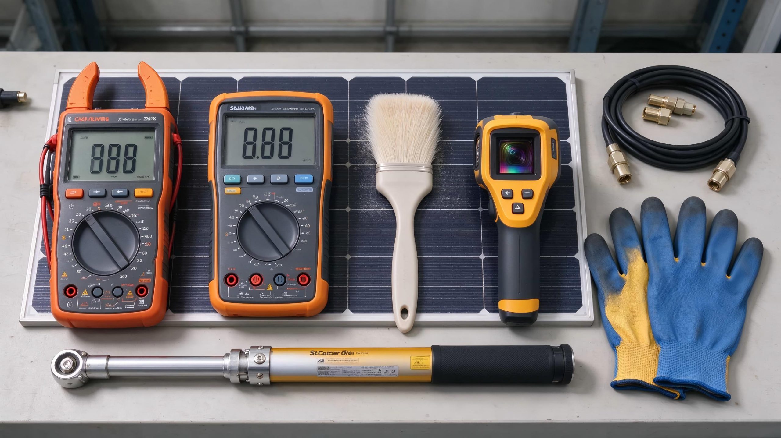  Maintenance toolbox flat lay. Used in the What It Covers