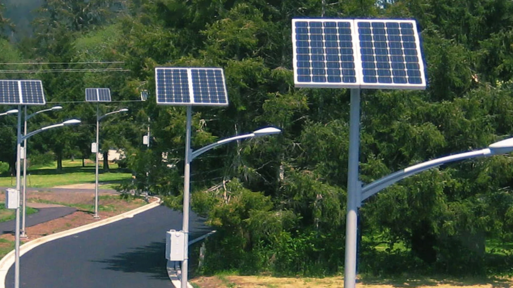 outdoor post solar lights​